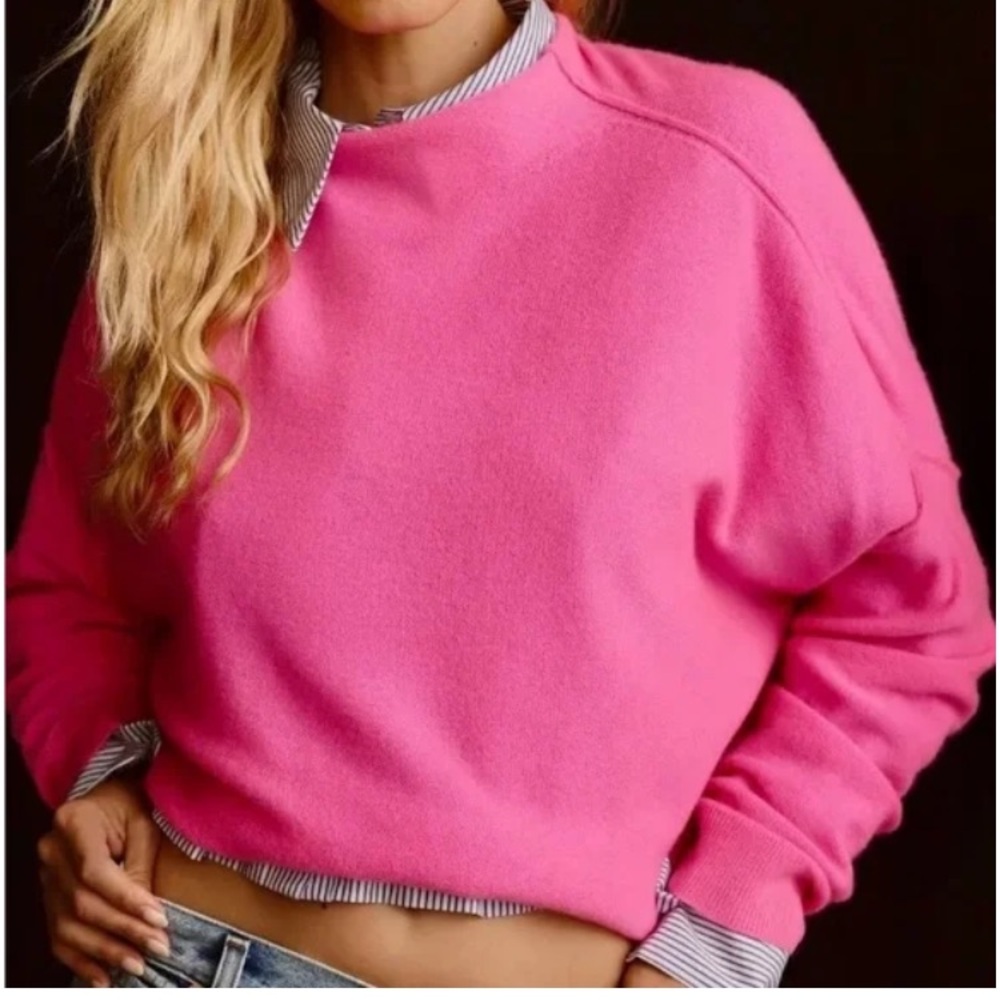 Cashmere Pilcro Sweater, size S